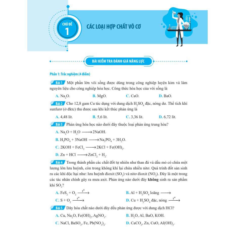 Sách - Tự học toàn diện Hóa học - Từ cơ bản đến nâng cao lớp 9