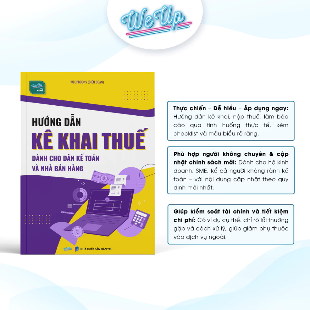 Combo 4 sách: Hướng dẫn kê khai thuế, Quản trị lãi lỗ, 30 Ngày A-Z Kế toán tổng hợp, Thực hành nghiệp vụ Kế toán