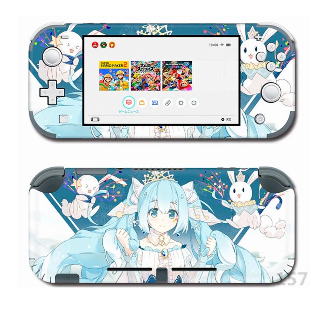 Skin decal dán Nintendo Switch Lite mẫu anime (dễ dán, đã cắt sẵn)