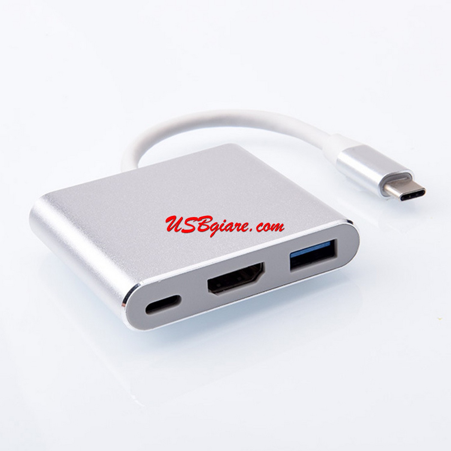Hub chuyển đổi USB Type-C Sang USB 3.0/HDMI-Type C