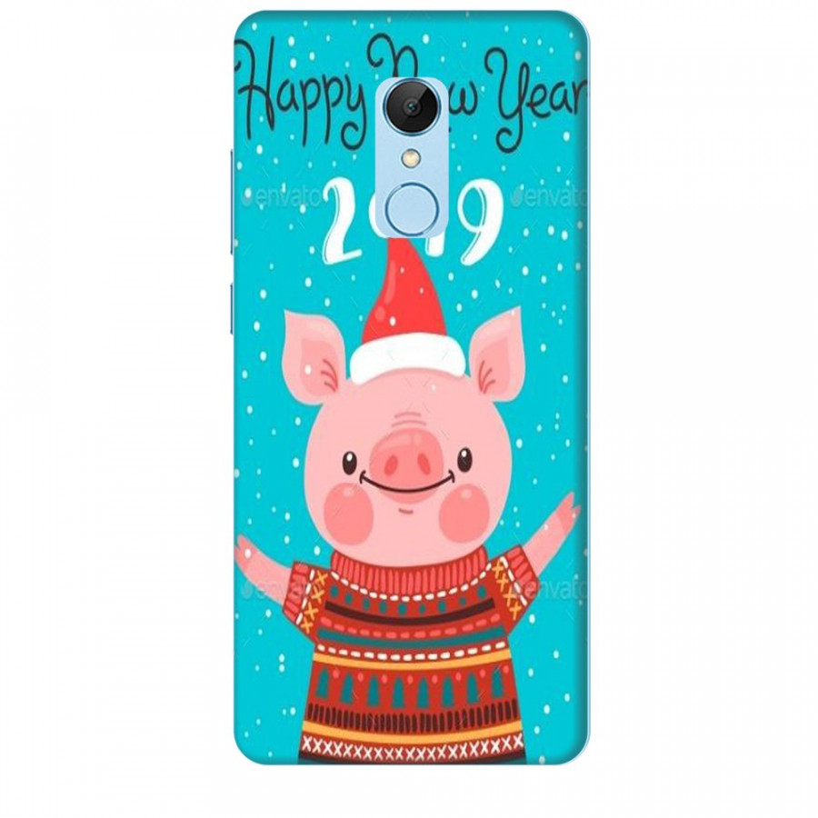 Ốp lưng dành cho điện thoại XIAOMI REDMI 5 Heo Xuân Dễ Thương