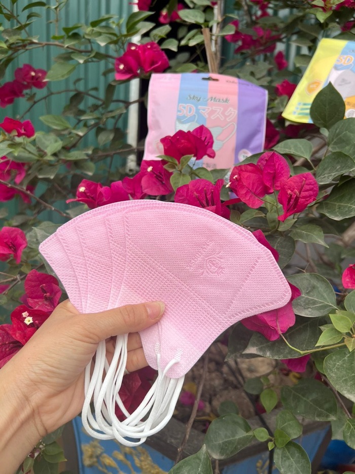 Thùng 100c khẩu trang đủ màu