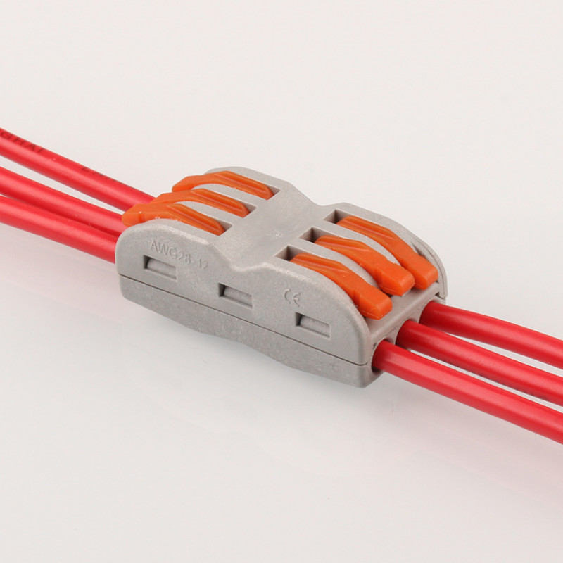 Bộ 10 Cút nối dây điện nhanh 2 đầu 6 cổng KV774-6P2