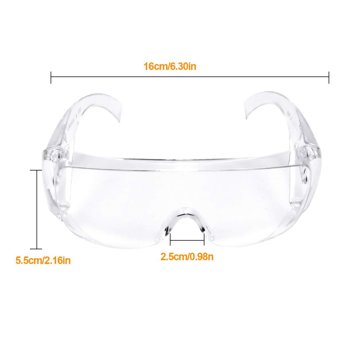 Kính Bảo Vệ Bộ 12 Kính An Toàn Kính Bảo Hộ Lao Động Kính Bảo Hộ Chống Sương Mù Cho Công Nghiệp Làm Vườn Phòng Thí Nghiệm Hóa Học