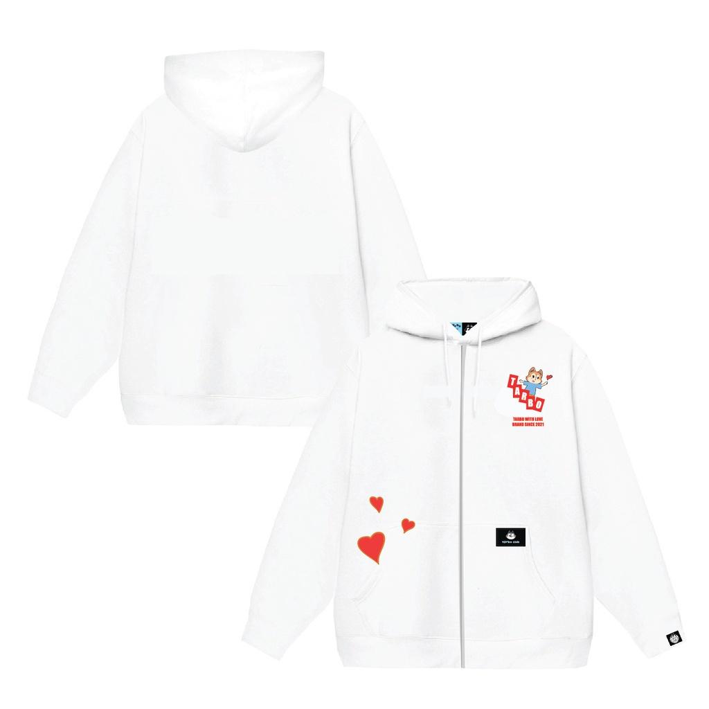 ÁO KHOÁC HOODEI ZIP WITH LOVE NAM NỮ
