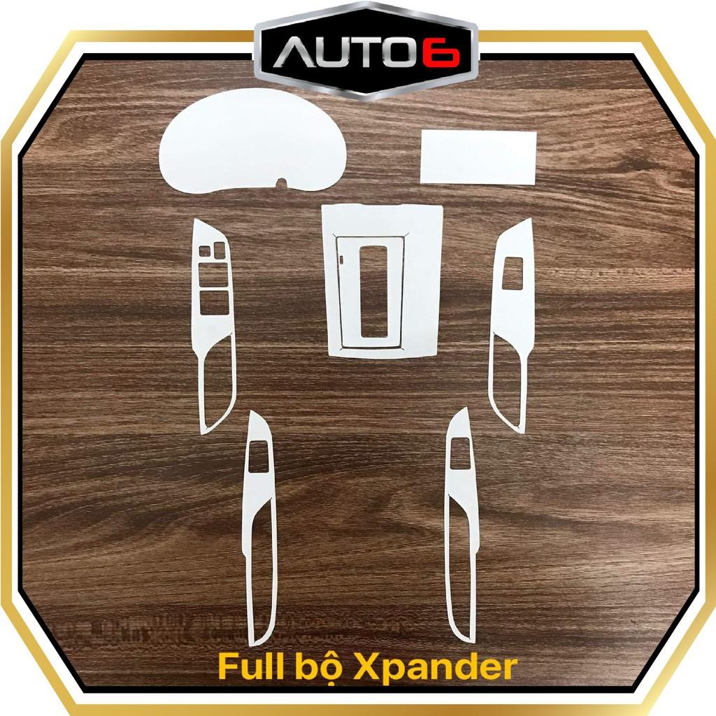 MITSUBISHI XPANDER: Film PPF bảo vệ MẶT BÓNG HỐP SỐ - AUTO6- chống xước, che mờ đi các vết xước cũ hiệu quả