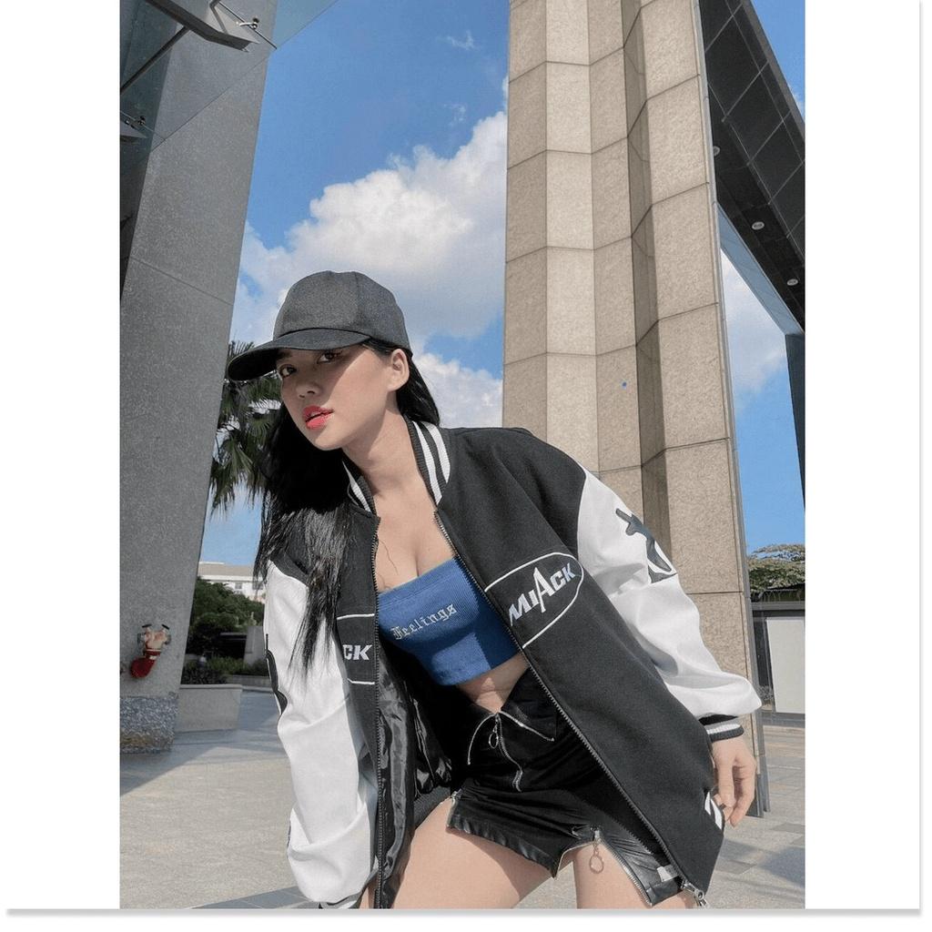 Áo khoác dù bomber unisex siêu chất