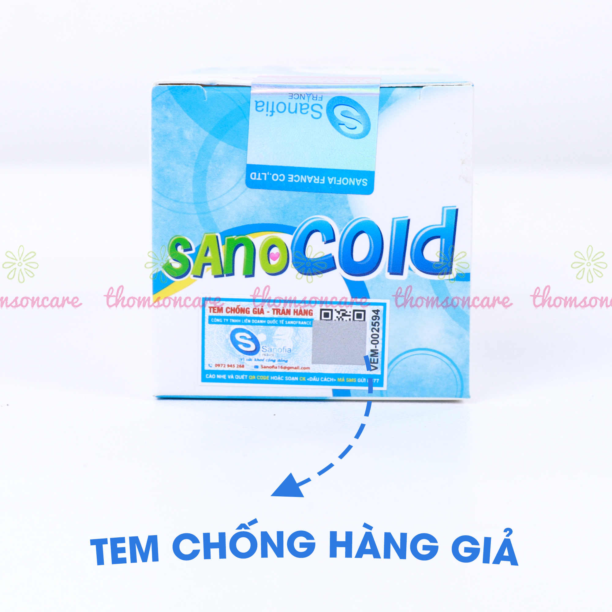 Siro thanh nhiệt cho bé Sano Cold - giúp giảm nhiệt miệng, nóng trong, chảy máu chân răng từ thảo dược - Chai 100ml Thomsoncare