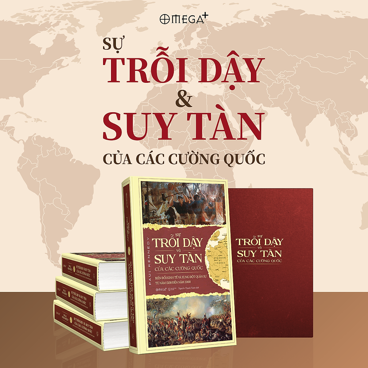 Sách Sự Trỗi Dậy Và Suy Tàn Của Các Cường Quốc - BẢN QUYỀN
