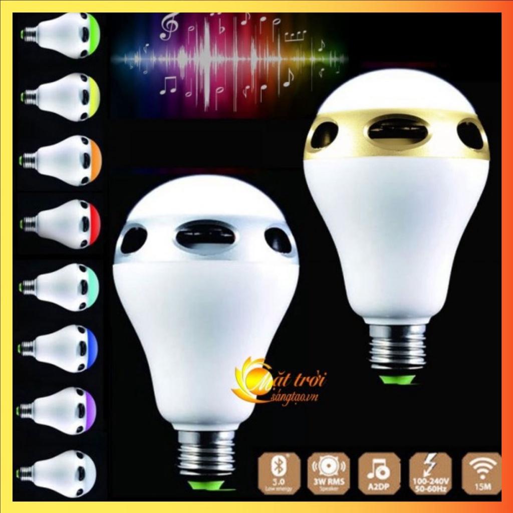 Đèn led đổi màu phát nhạc bluetooth