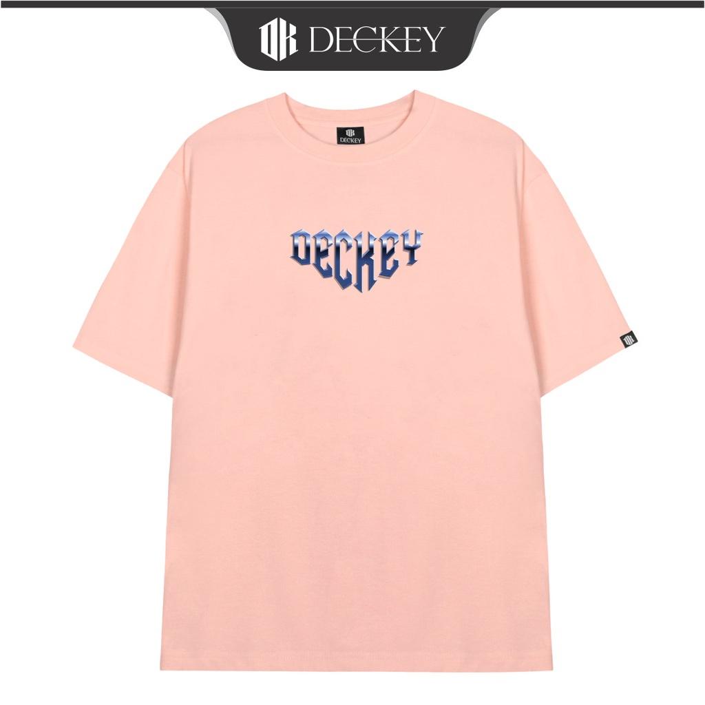 Áo Thun Cotton Unisex Nam Nữ Form Rộng DECKEY ELECTRIC