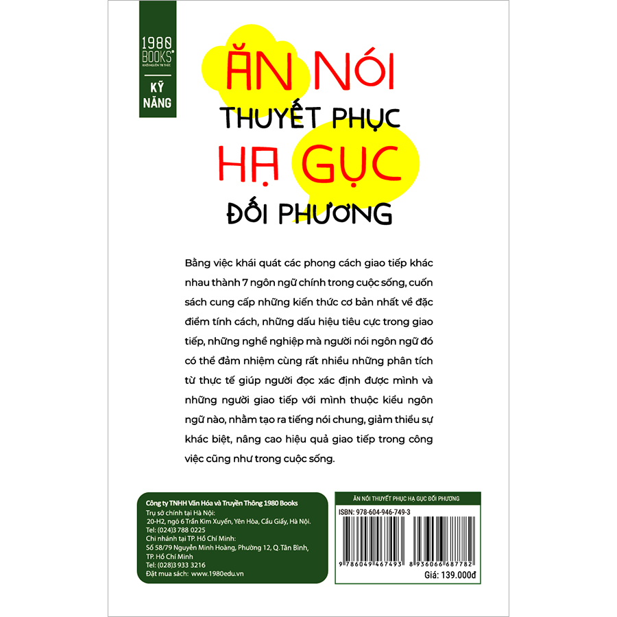 Ăn Nói Thuyết Phục Hạ Gục Đối Phương