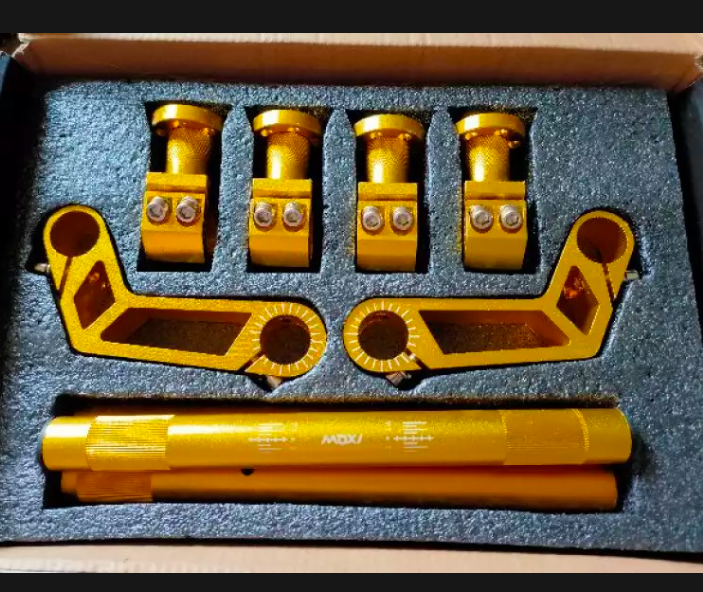 Siêu chất với bộ ghi đông 5 khúc cho xe điện và xe đạp điện loại dày hàng bao chất bao đẹp