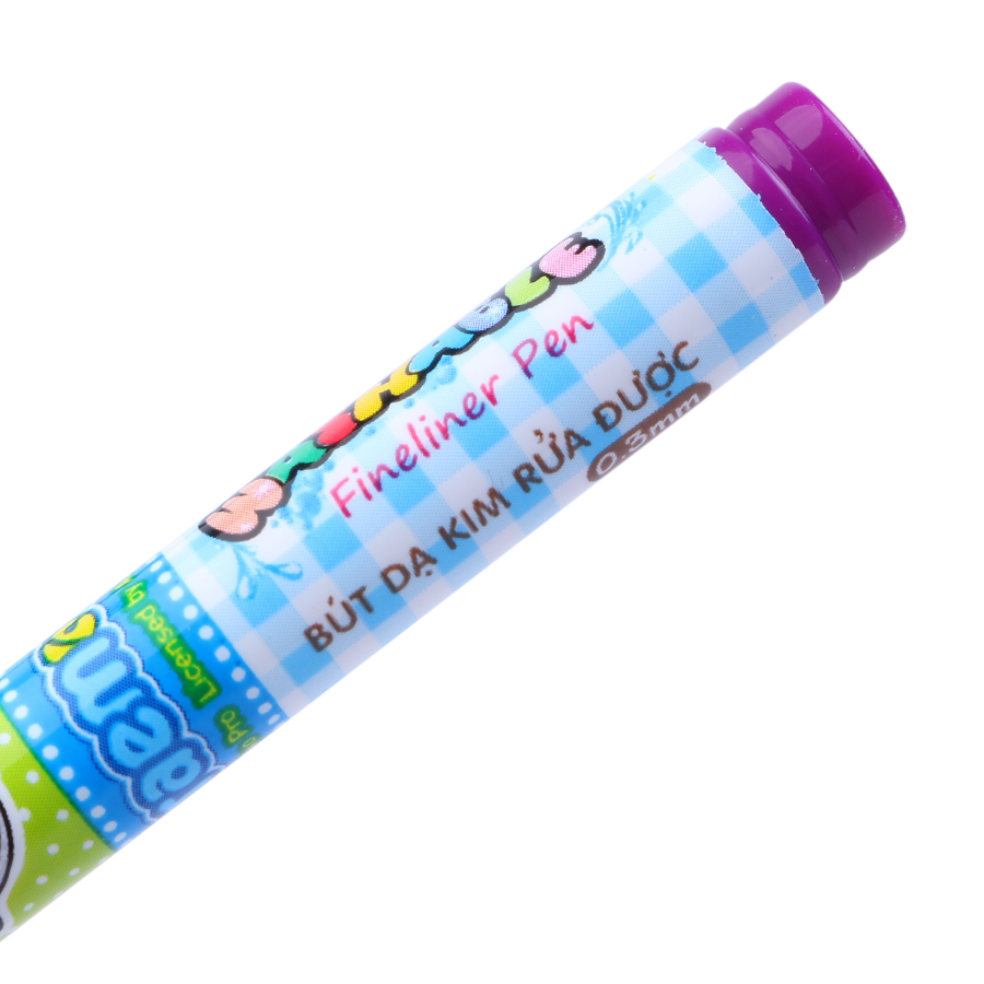 Hộp 10 Bút Lông Kim FL-08/DO - Tím