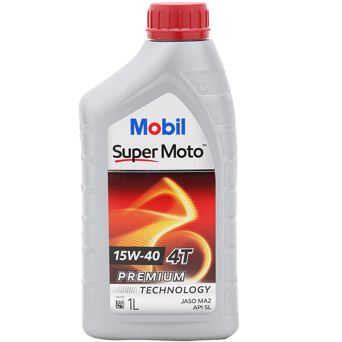 Nhớt Xe Số 4T Mobil Super Moto 15W-40 Tiêu Chuẩn JASO MA2 API SL (1L) - Hàng Chính Hãng