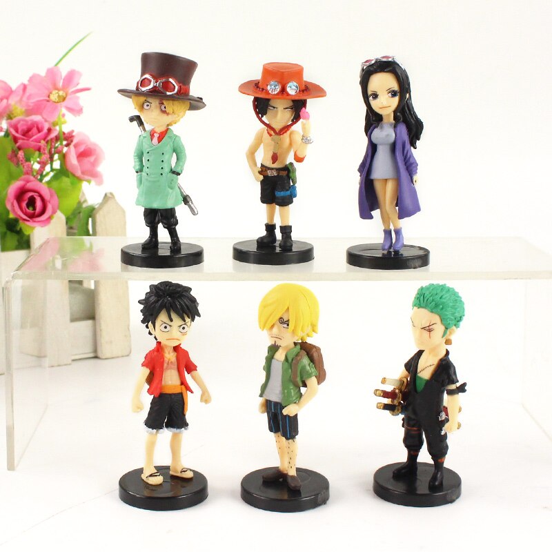 Bộ 06 Mô Hình Nhật Vật One Piece Trong Đảo Hải Tặc - Cao 8cm