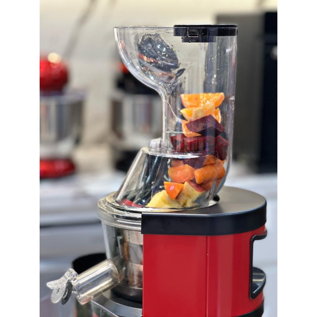 Máy Ép Chậm Klarstein Fruitberry - Đỏ Bạc