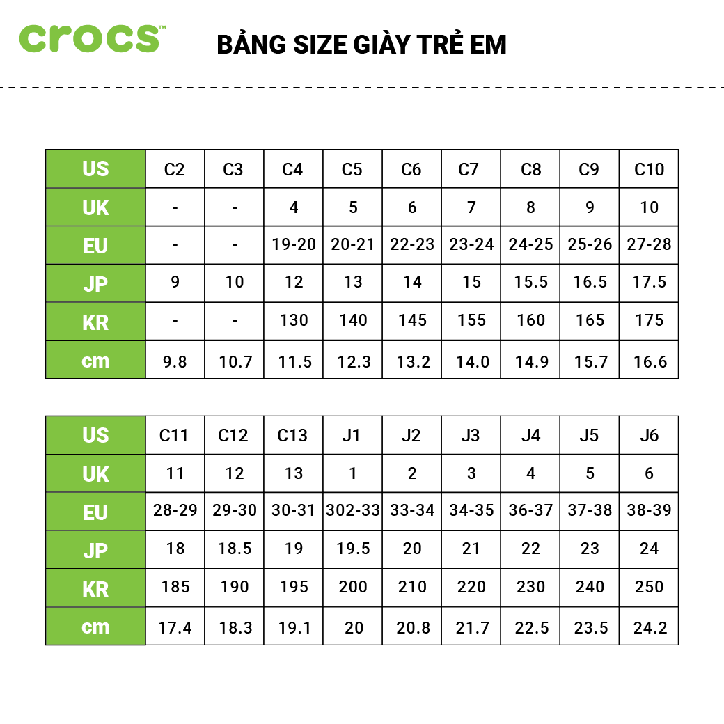 Giày lười trẻ em Crocs Classic - 206990-2Y2