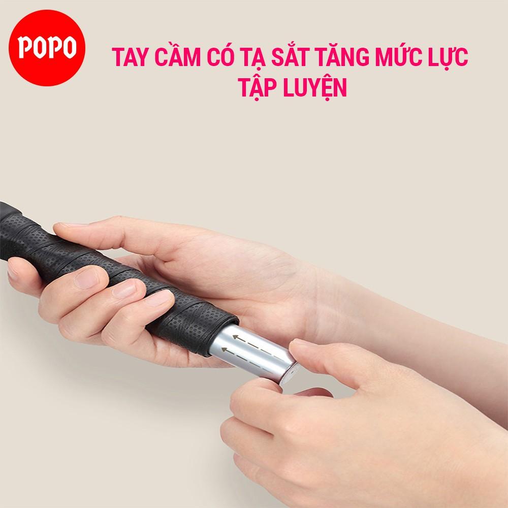 Dây nhảy tốc độ tập thể lực thể thao dành cho nam và nữ, kèm các phụ kiện hỗ trợ mức lực dây nhảy giảm cân POPO TS81