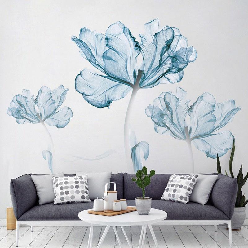 Tranh dán tường trang trí, decor nhà phòng ngủ phòng khách