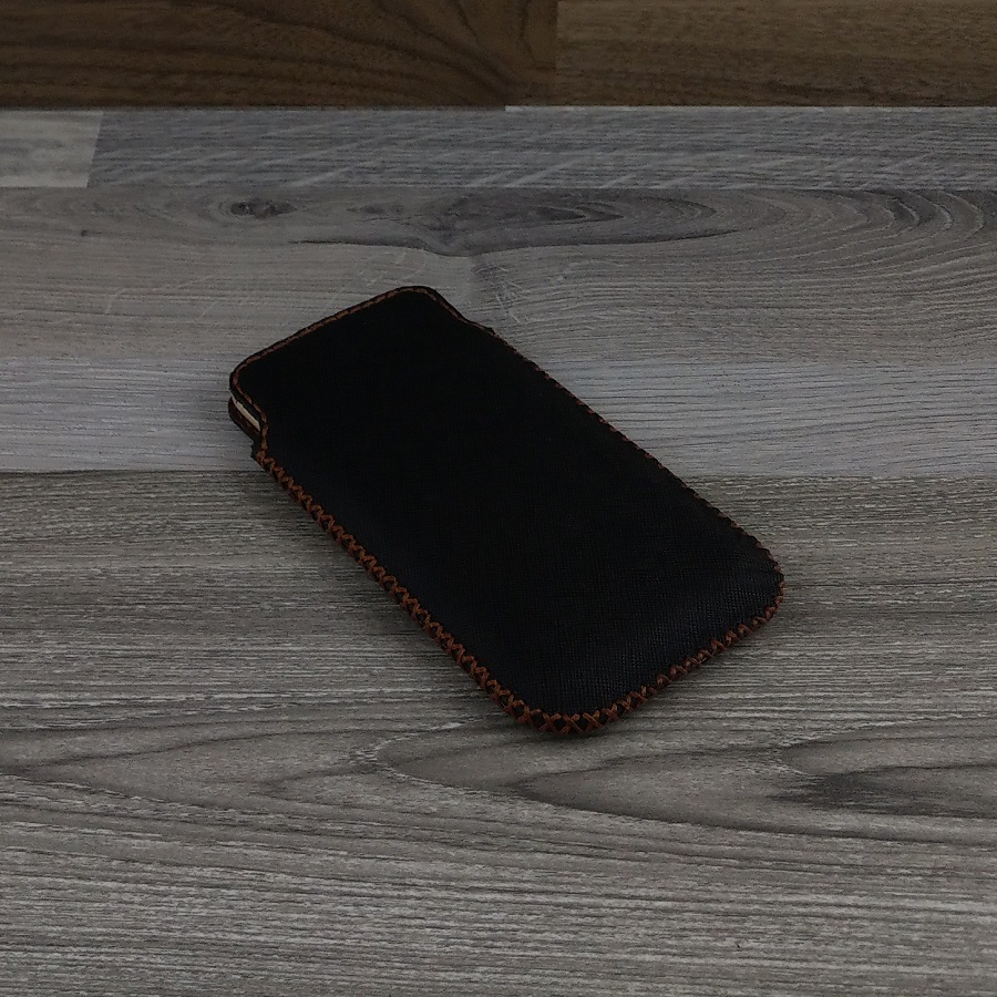 Bao Da Túi Rút dành cho Iphone XS MAX Da Bò Safiano