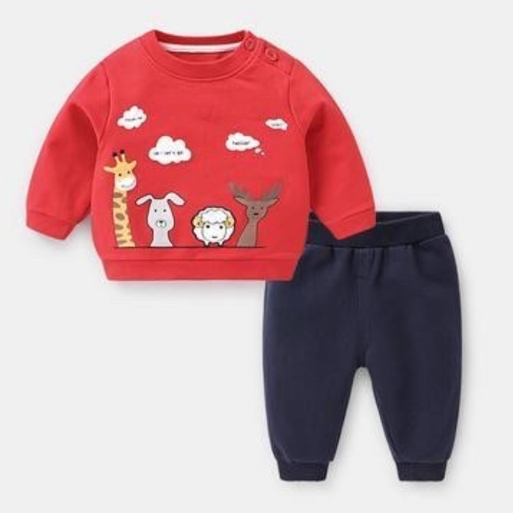 Bộ Nỉ Cho Bé Trai Và Gái Size Từ 8 Đến 22 Kg