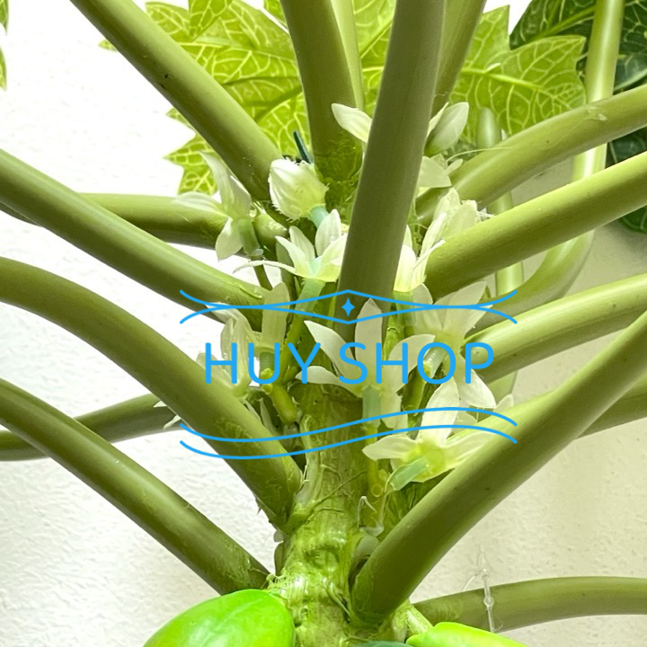 Chậu cây Trái ĐU ĐỦ  nhân tạo trang trí nhà cửa