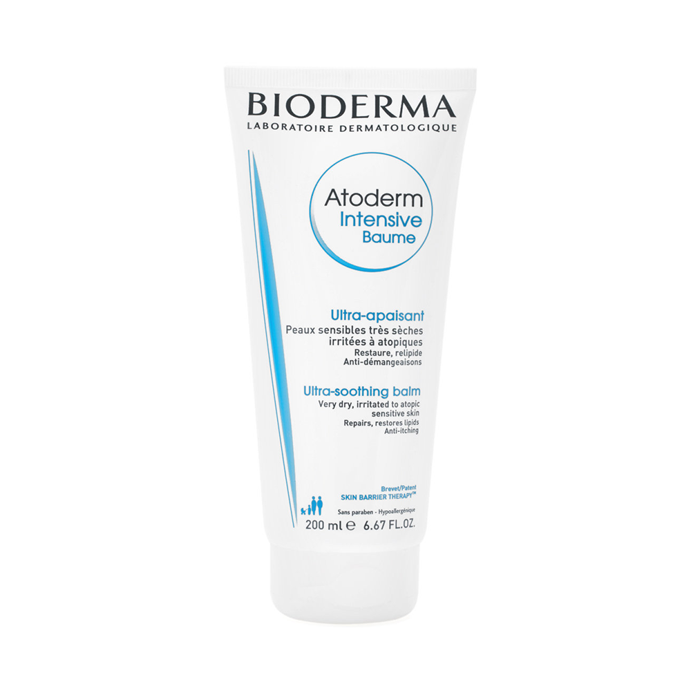 Kem làm dịu da dành cho da rất khô hoặc nhạy cảm Bioderma Atoderm Intensive Baume - 200ml