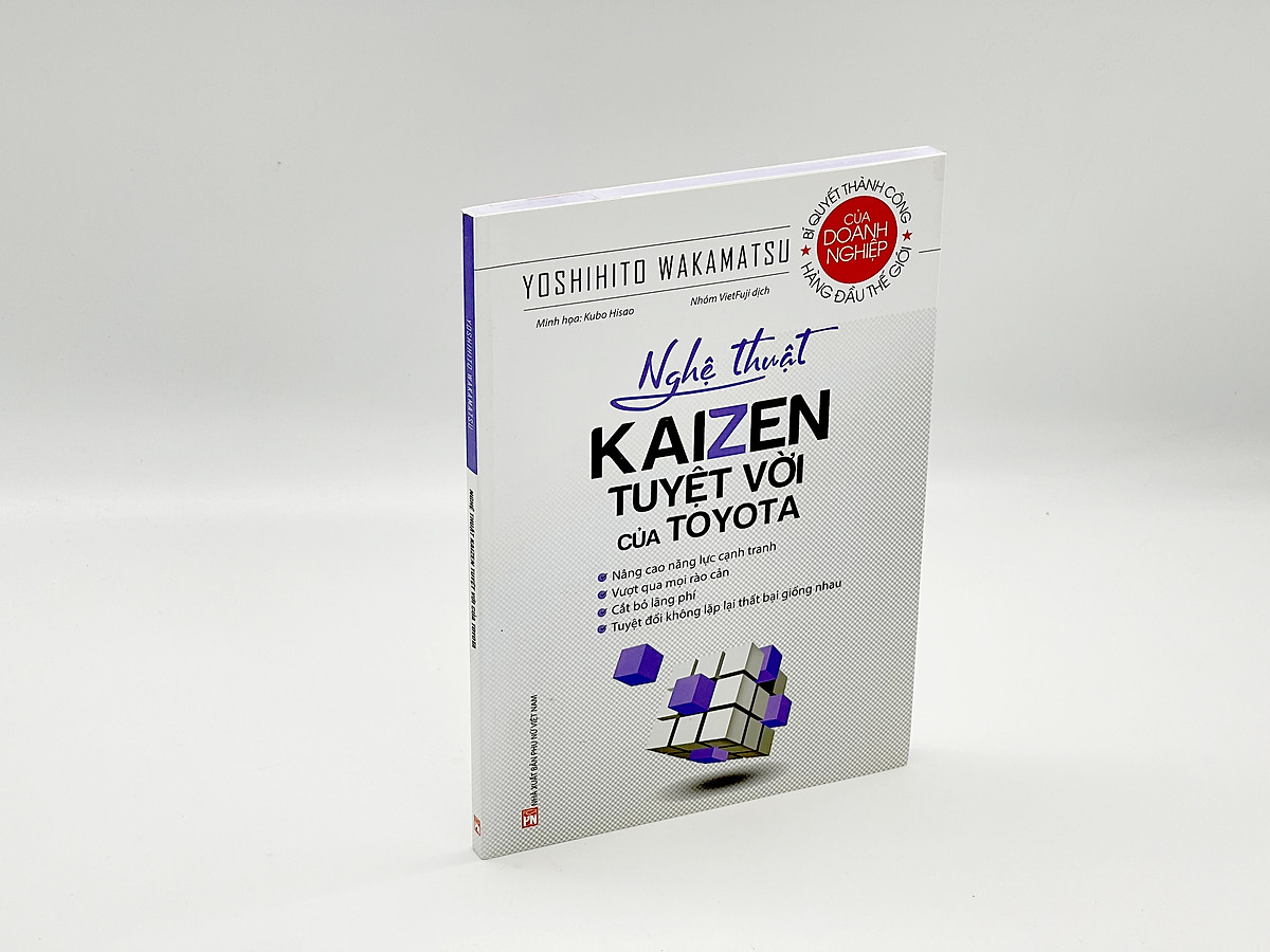 Sách Nghệ Thuật Kaizen Tuyệt Vời Của Toyota