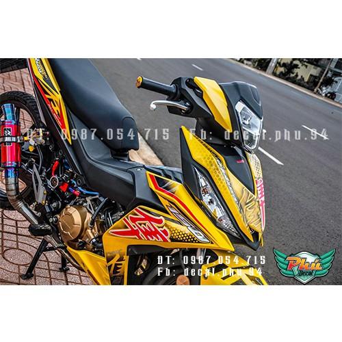 Tem rời Winner V1 vàng Hayabusa