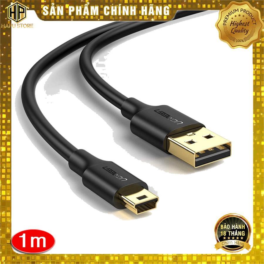 Cáp Mini USB 2.0 cao cấp Ugreen 10355 10385 30472 10386 US132 - Hàng Chính Hãng