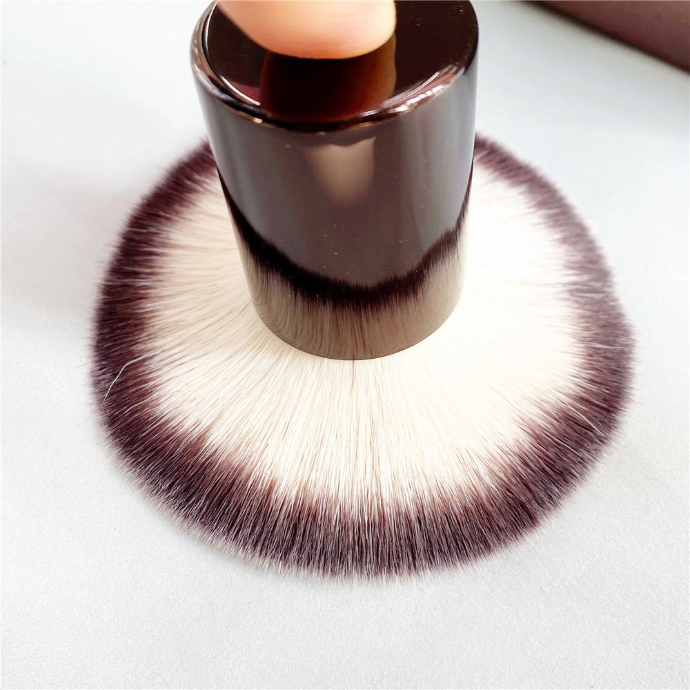 Đồng Hồ Cát No.7 Trang Điểm Di Động Rời Bột Bronzer Cọ Kabuki Tay Cầm Kim Loại Làm Đẹp Cọ Trang Điểm