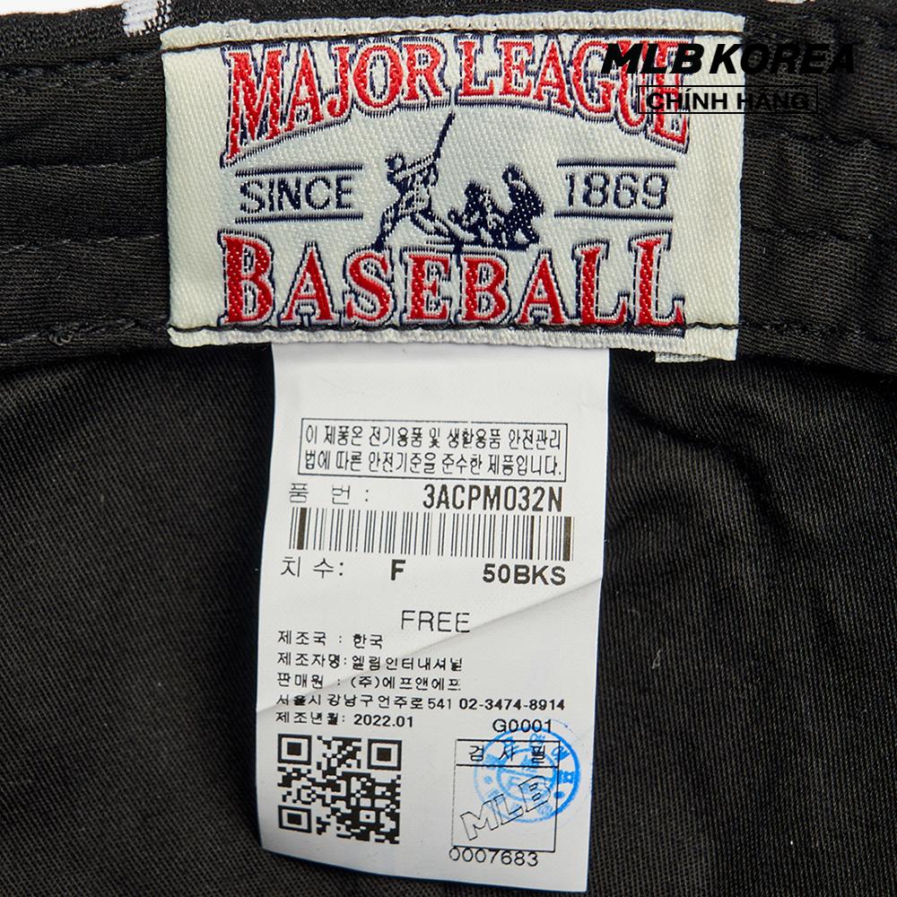 MLB - Nón bóng chày thời trang Monogram Ball 3ACPM032N