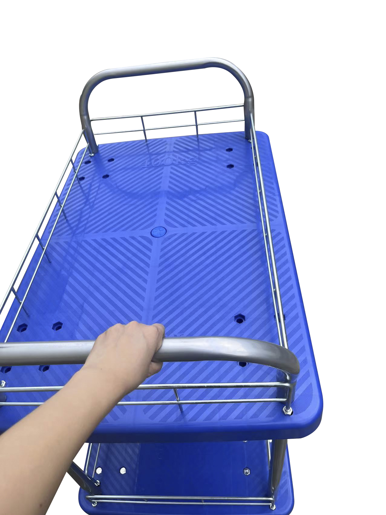 Xe đẩy hàng 2 tầng MINGWEI tải trọng 300kg