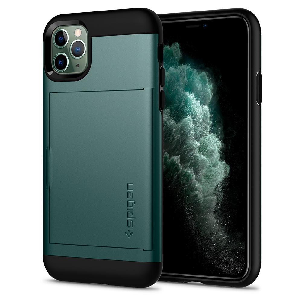 Ốp Lưng iPhone 11 Pro Max Spigen Slim Armor CS - Hàng Chính Hãng