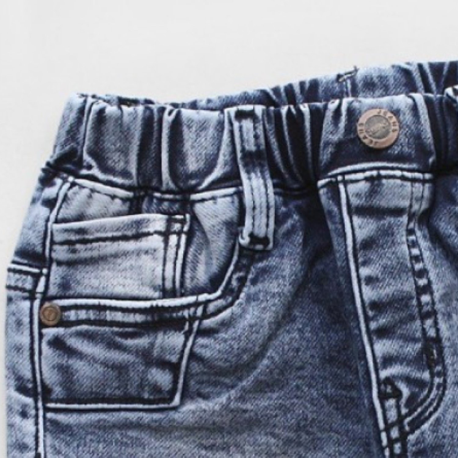 Q0003216 Quần jean xanh wax cao cấp, chất jean 2 da nhập co giãn mạnh bé trai từ 6-12 tuổi