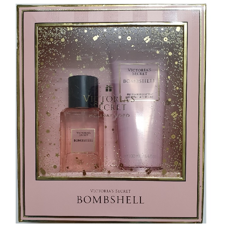 Giftset Victoria’s Secret ( bao gồm lotion dưỡng thể 100ml và xịt thơm mini 75ml )