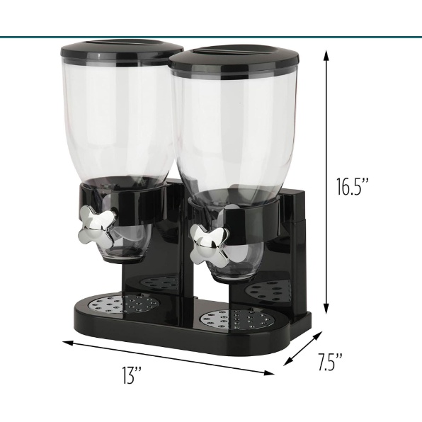 Bình 2 Ngăn Đựng Ngũ Cốc DualCereal Box Deluxe 7L Cao Cấp