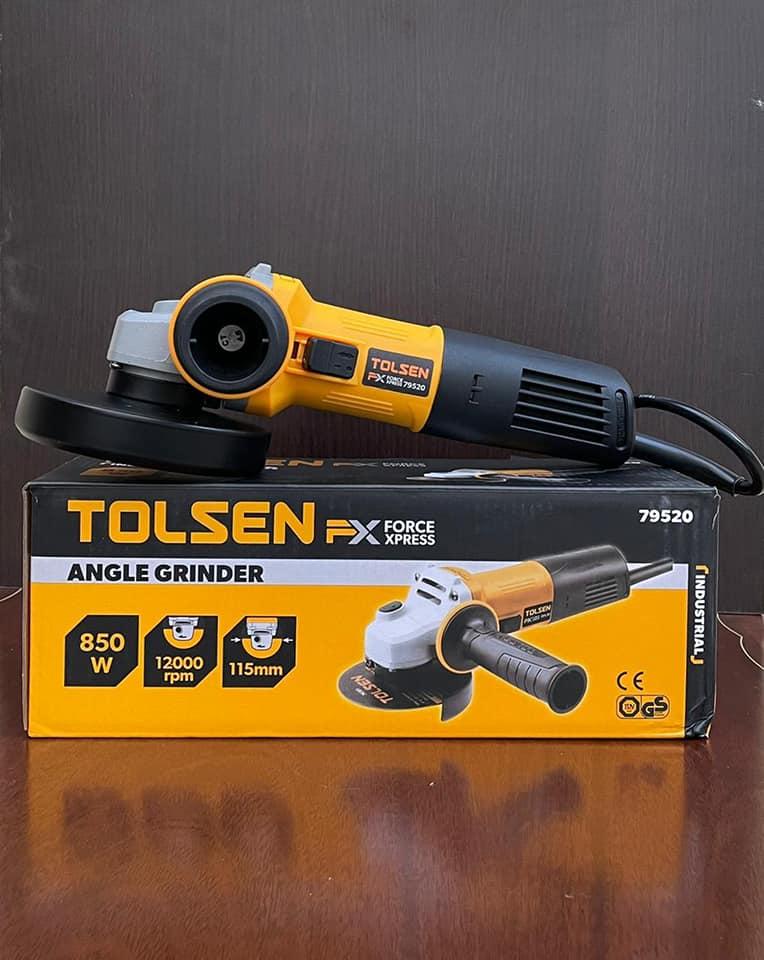 MÁY MÀI GÓC 115MM 850W TOLSEN 79520 - HÀNG CHÍNH HÃNG