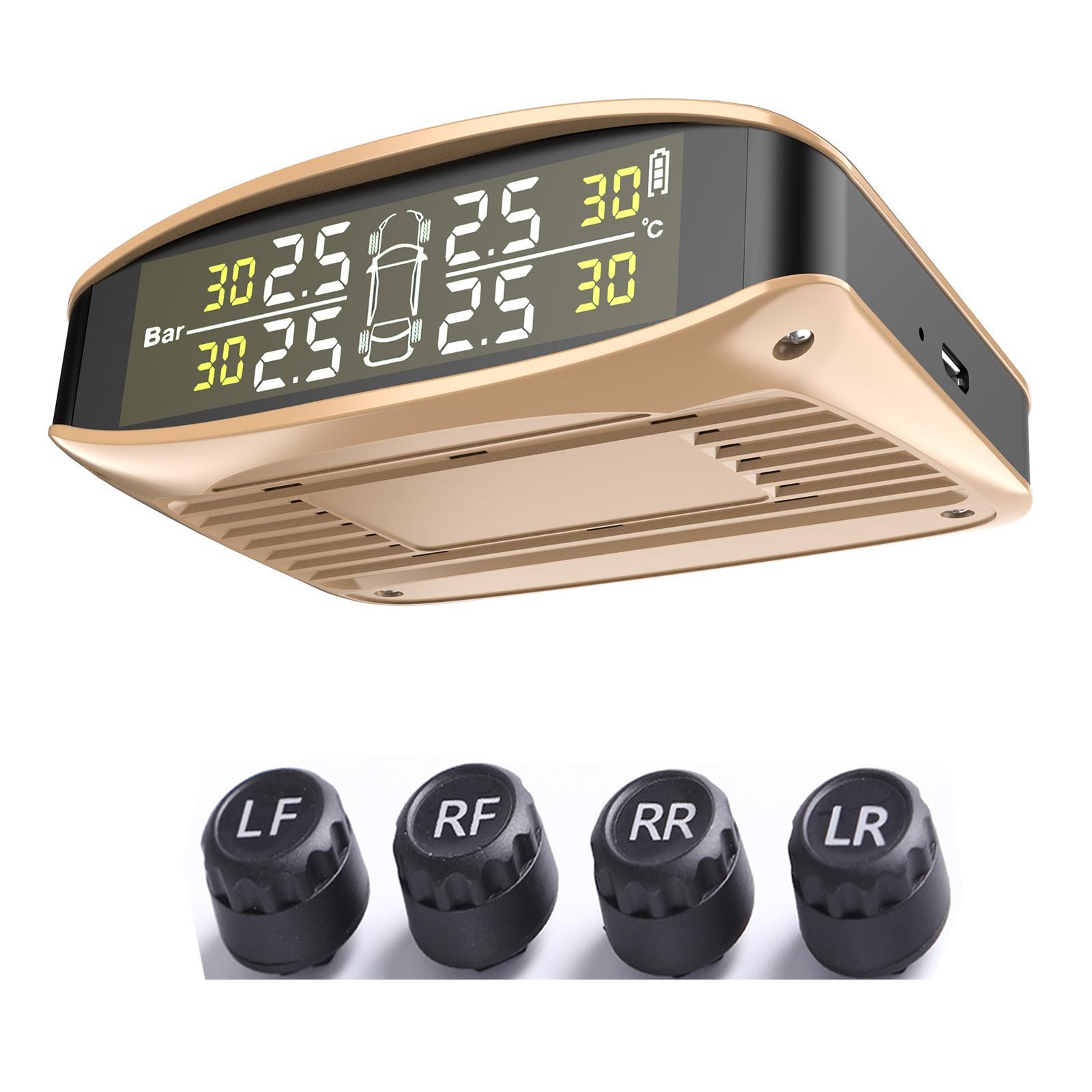 Solar Power  Real  LCD Display Auto  for Trucks