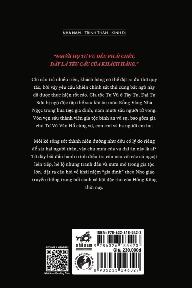 Sách Người Họ Tư Vũ Đều Phải Chết