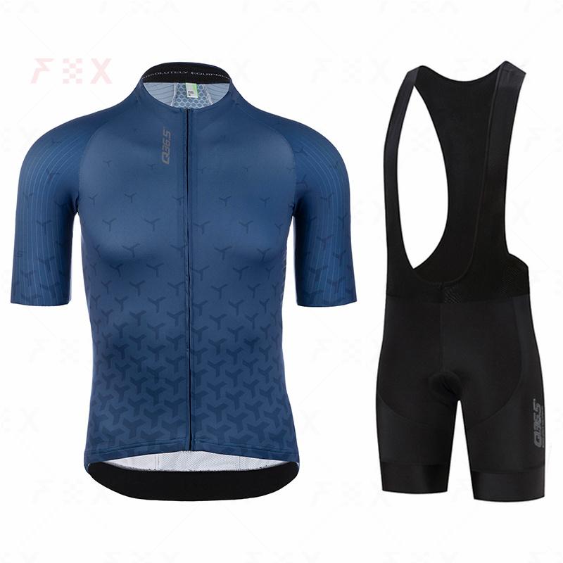2022 Q36.5 Mùa Hè Bộ Quần Áo Đạp Xe Jersey Nam MTB Đồng Nhất Xe Đạp Mới Quần Áo Ngoài Trời Nhanh Khô Đua Xe Đạp Quần Áo Ropa Ciclismo Color: 8 Size: XS