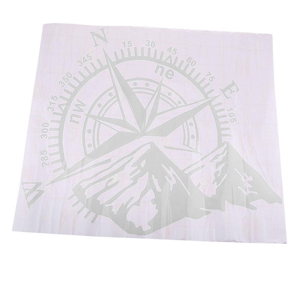 Auto Car Truck Boat Exterior Body Windshield Reflective Sticker Decal