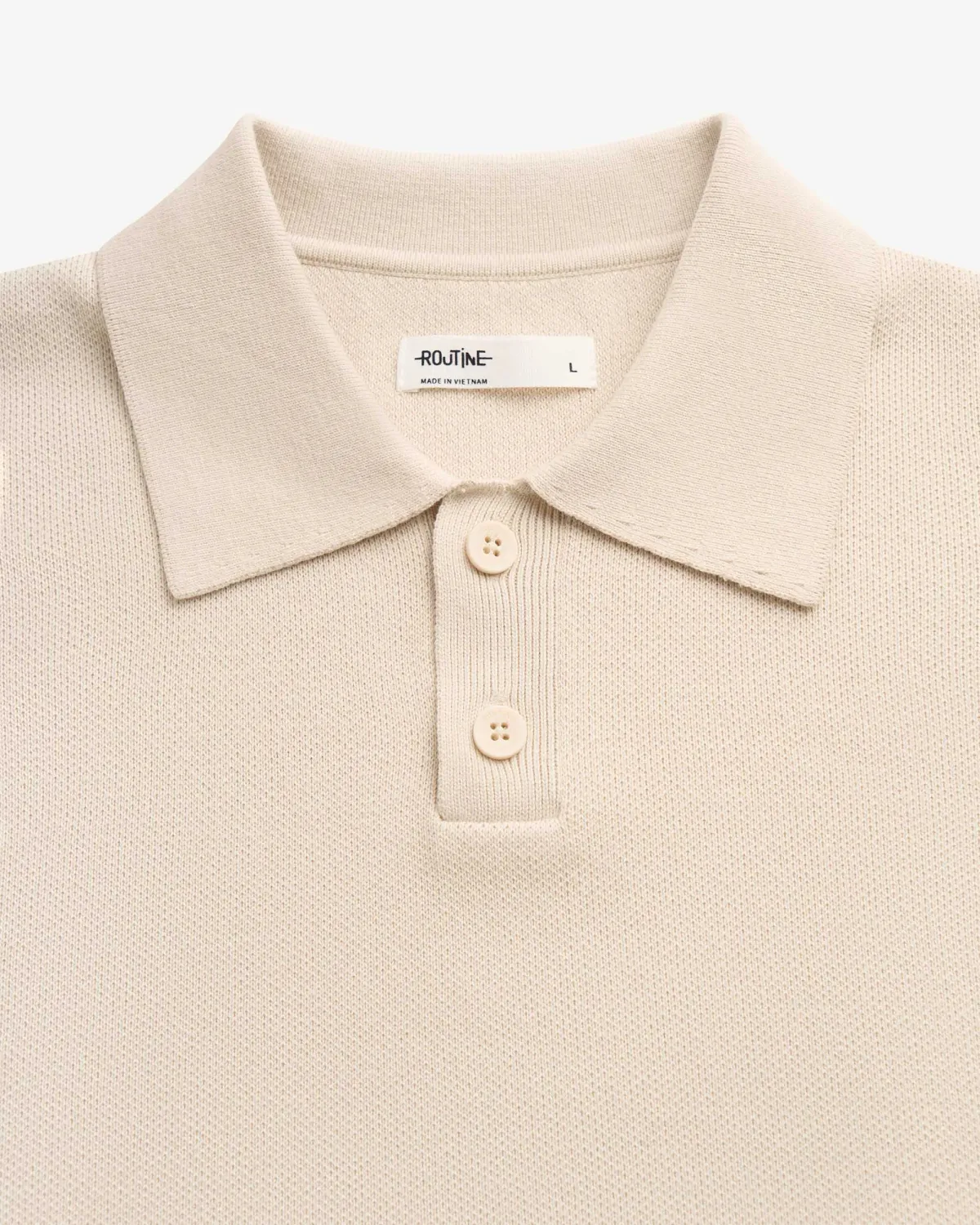 Áo polo len tay ngắn nam Form Fitted - ROUTINE 10F25KNI003