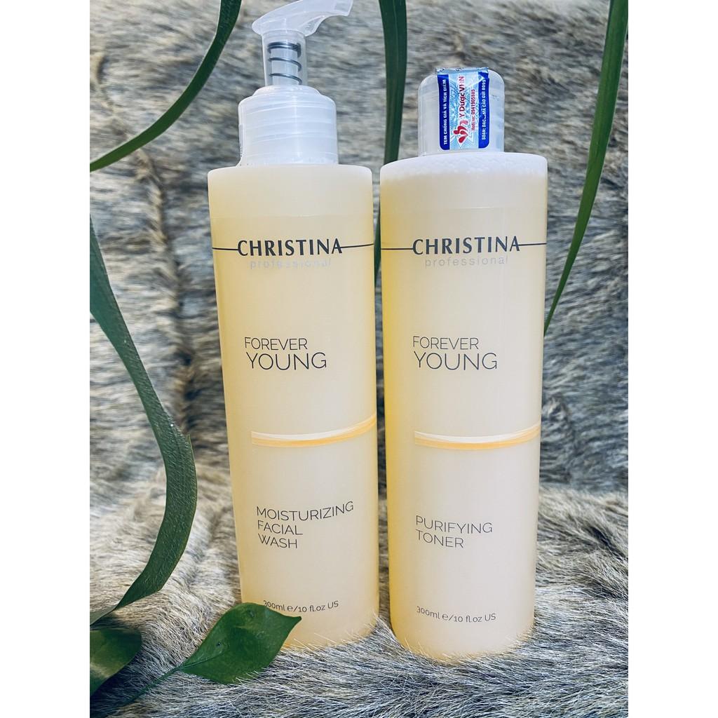 Toner làm sạch cấp ẩm cân bằng PH cho da khô nhạy cảm Christina Forever Young Purifying