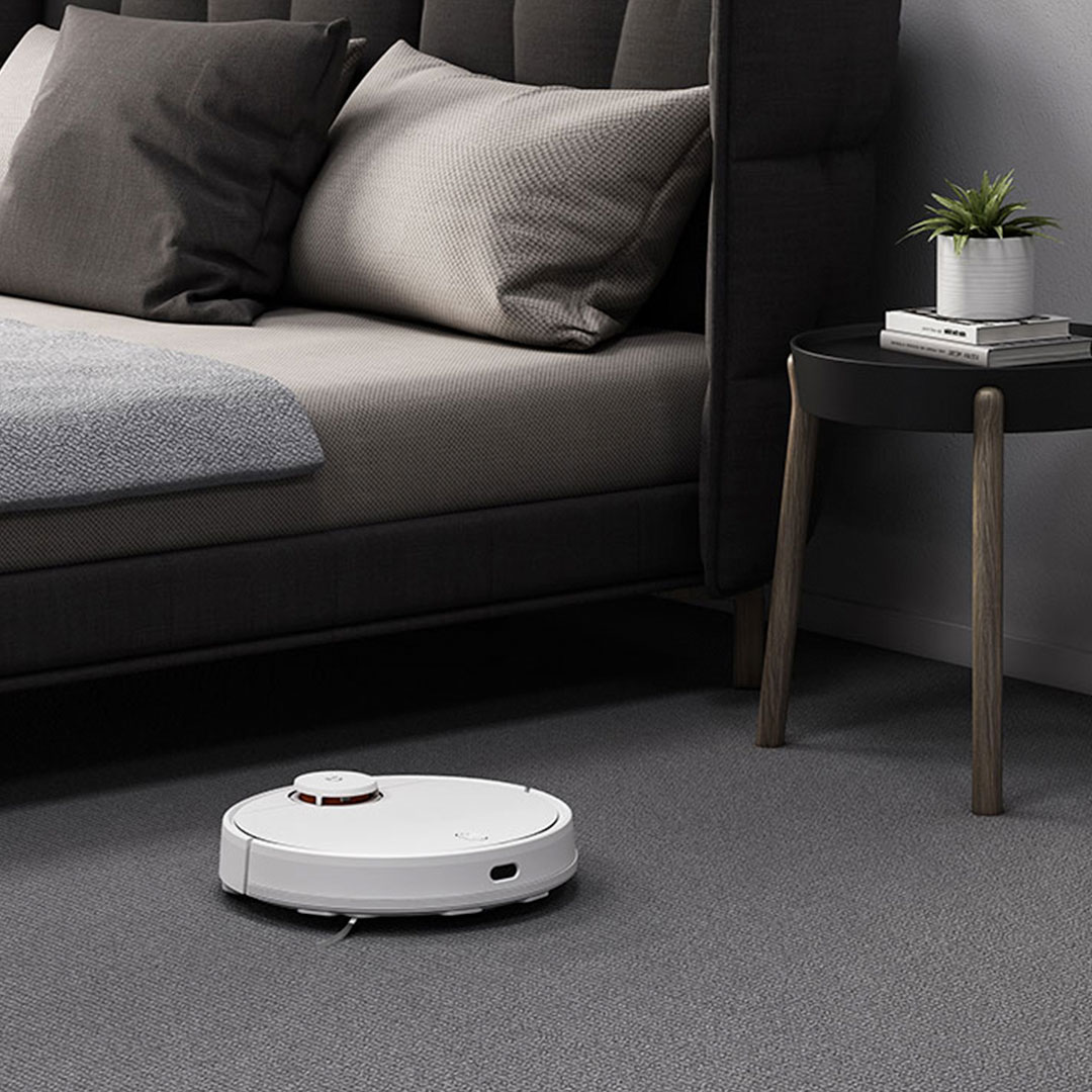 Robot Hút Bụi Lau Nhà XIAOMI MIJIA GEN 2 Diện Tích Hoạt Động 180m2 Công Suất 35W Áp Suất 4000 Pa - Hàng Chính Hãng