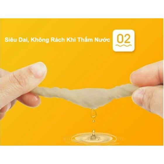 GIẤY ĂN GẤU TRÚC SIPIAO 602. thùng 30 gói x300 tờ, hàng đủ