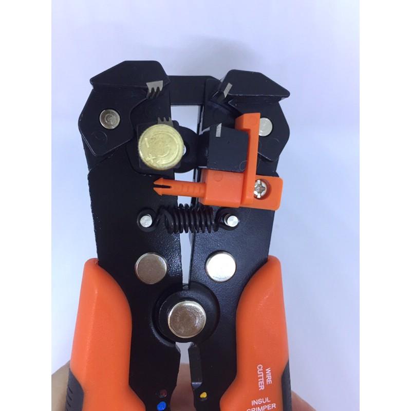 Kìm tuốt dây điện, dây cáp, bấm cos đa năng