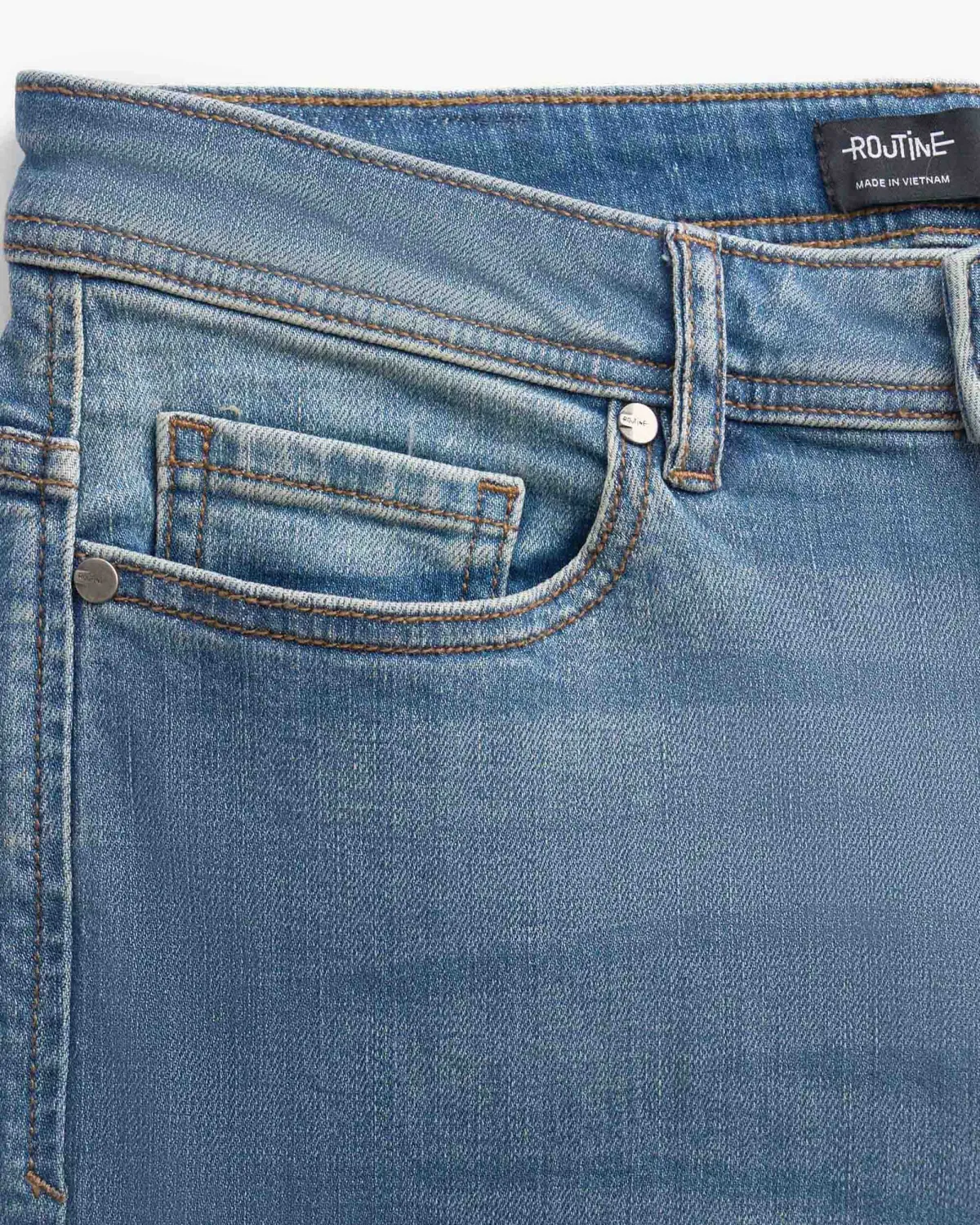 Quần jeans nam Form Slim - RT 10F24DPA060 | ROUTINE CÀ MAU