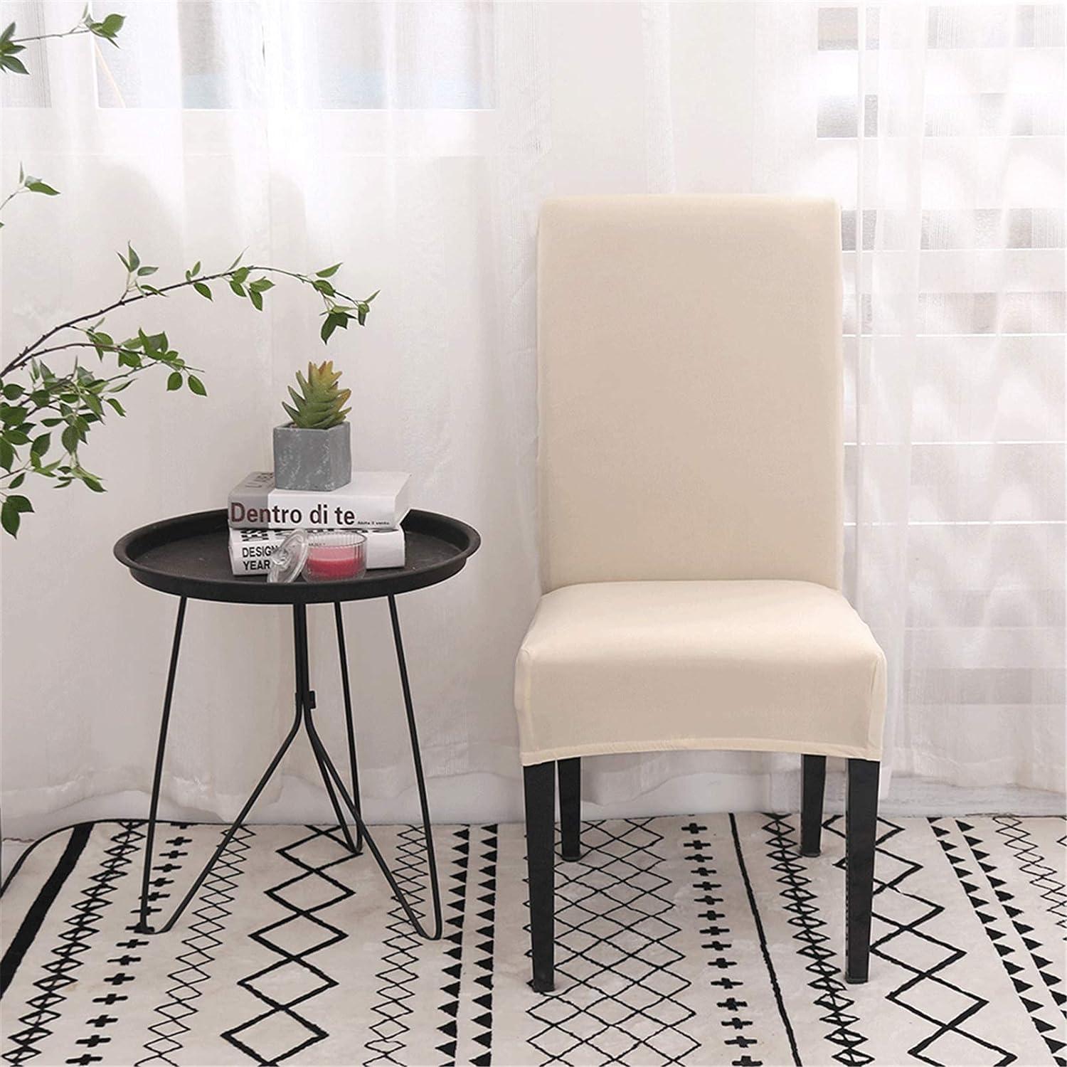 Bộ 6 Bọc Ghế Co Giãn, Bọc Ghế Ăn Đa Năng Có Thể Tháo Rời Có Thể Giặt Hiện Đại Bền Cho Gia Đình Nhà Hàng Khách Sạn Tiệc Tiệc Trang Trí Nhà Bếp